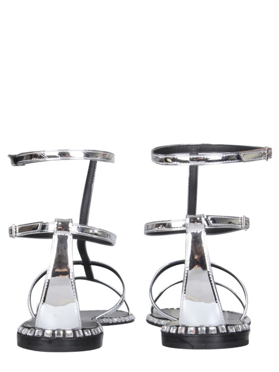 Giuseppe Zanotti FLAT GLADIATOR SANDALS