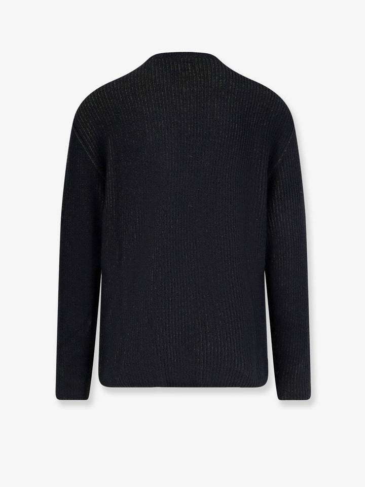 C.P.COMPANY Fleece knit ribbed sweater