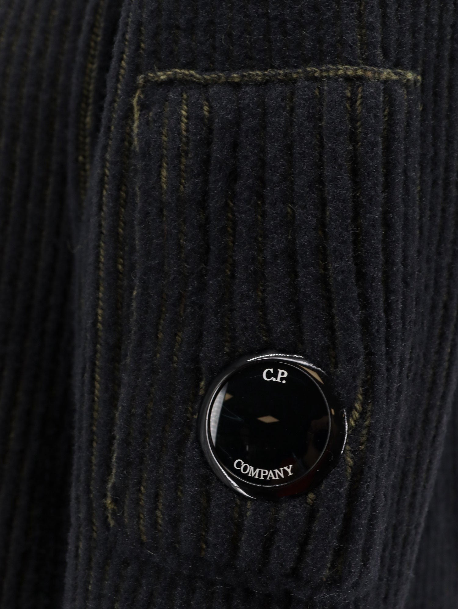 C.P.COMPANY Fleece knit ribbed sweater