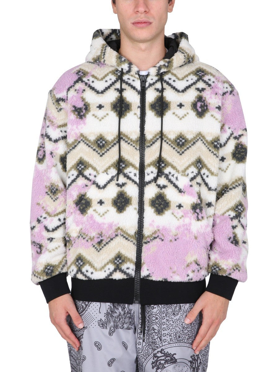 msgm FLEECE SHERPA JACKET