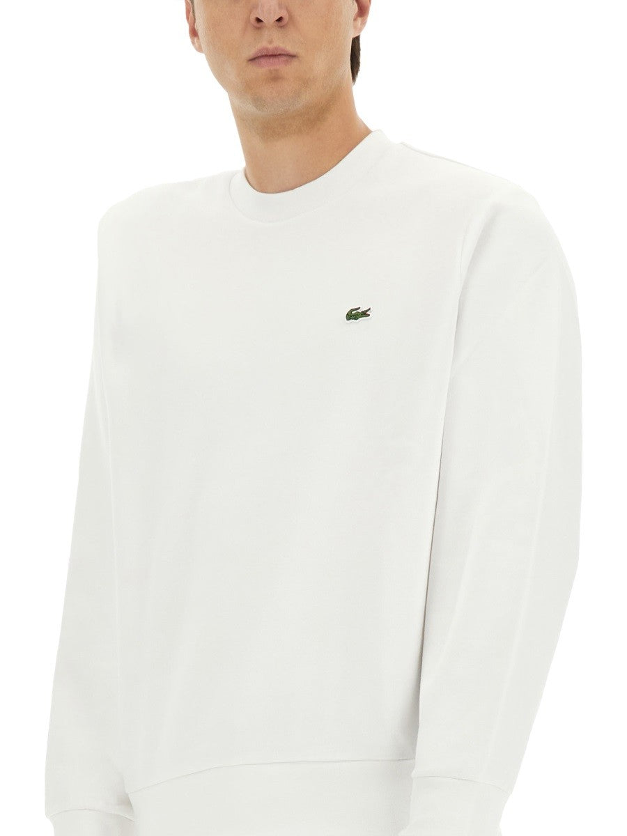 Lacoste FLEECE SWEATSHIRT WITH LOGO