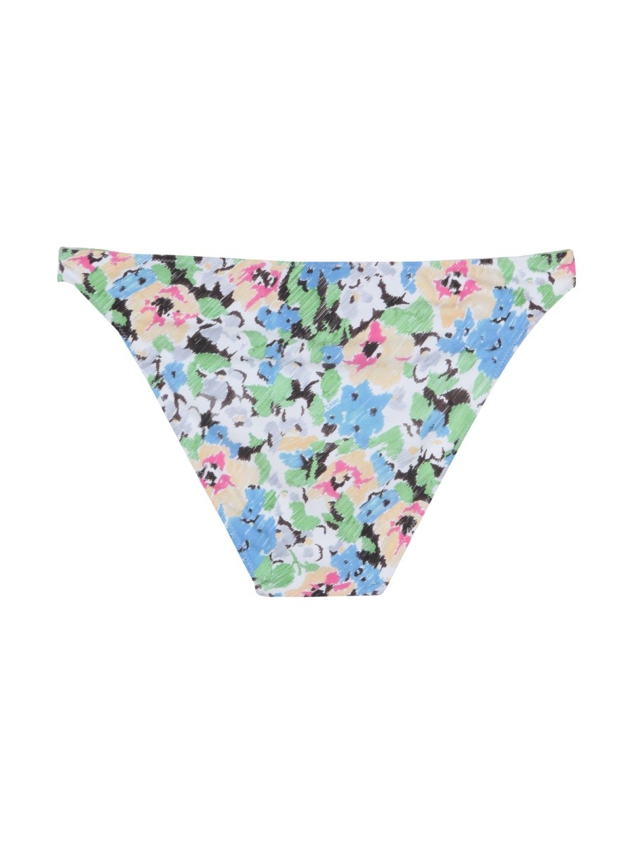 GANNI FLORAL PATTERN BIKINI BRIEFS