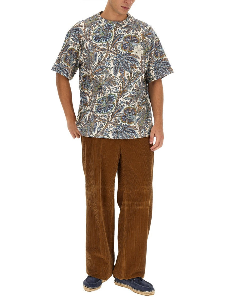 Etro FLORAL PRINT T-SHIRT