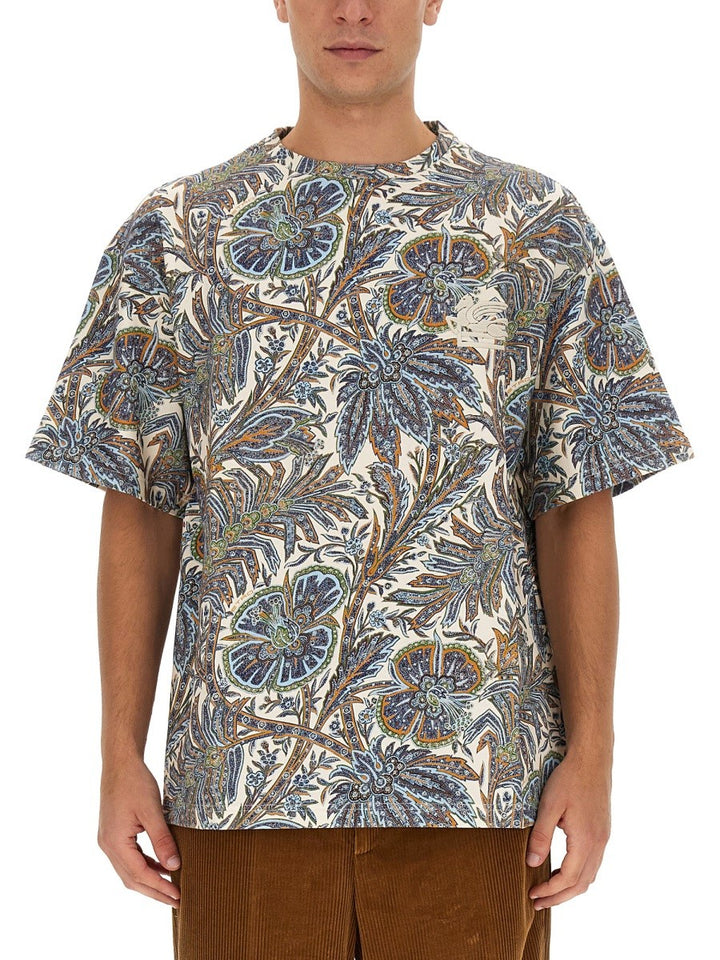 Etro FLORAL PRINT T-SHIRT