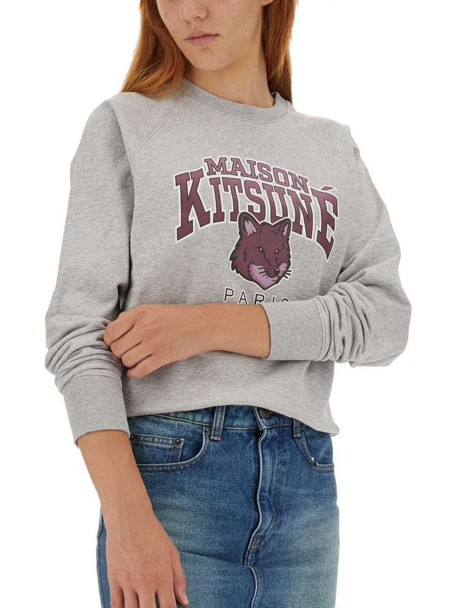 Maison Kitsune FOX CAMPUS SWEATSHIRT