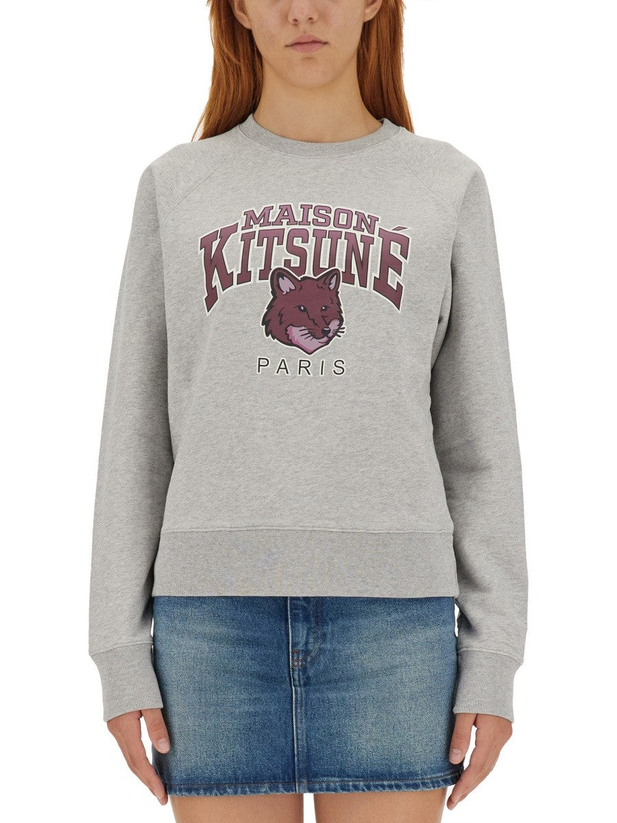 Maison Kitsune FOX CAMPUS SWEATSHIRT