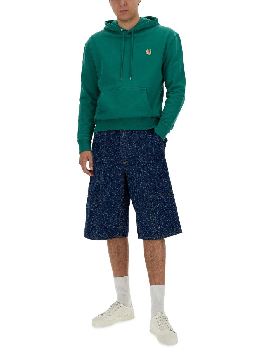 Maison Kitsune "FOX HEAD" SWEATSHIRT