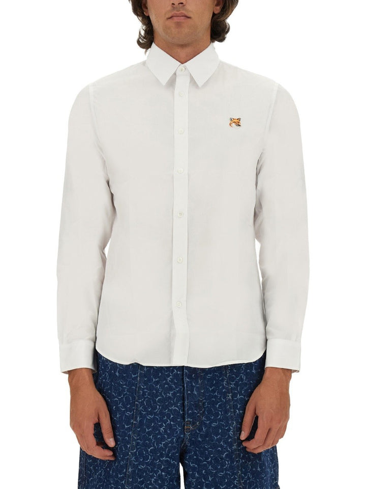 Maison Kitsune FOX PATCH SHIRT