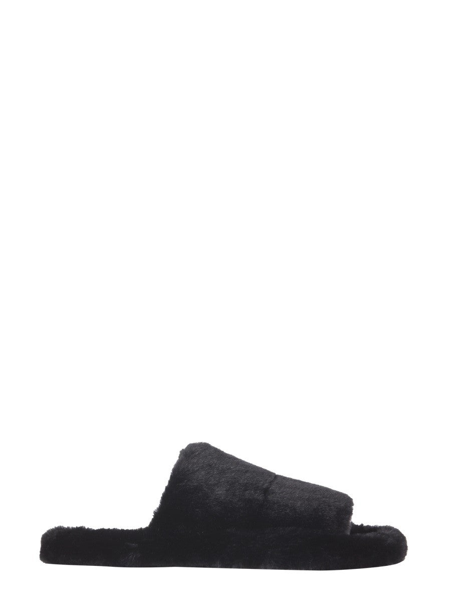 Dolce &amp; Gabbana - PELZSANDALEN