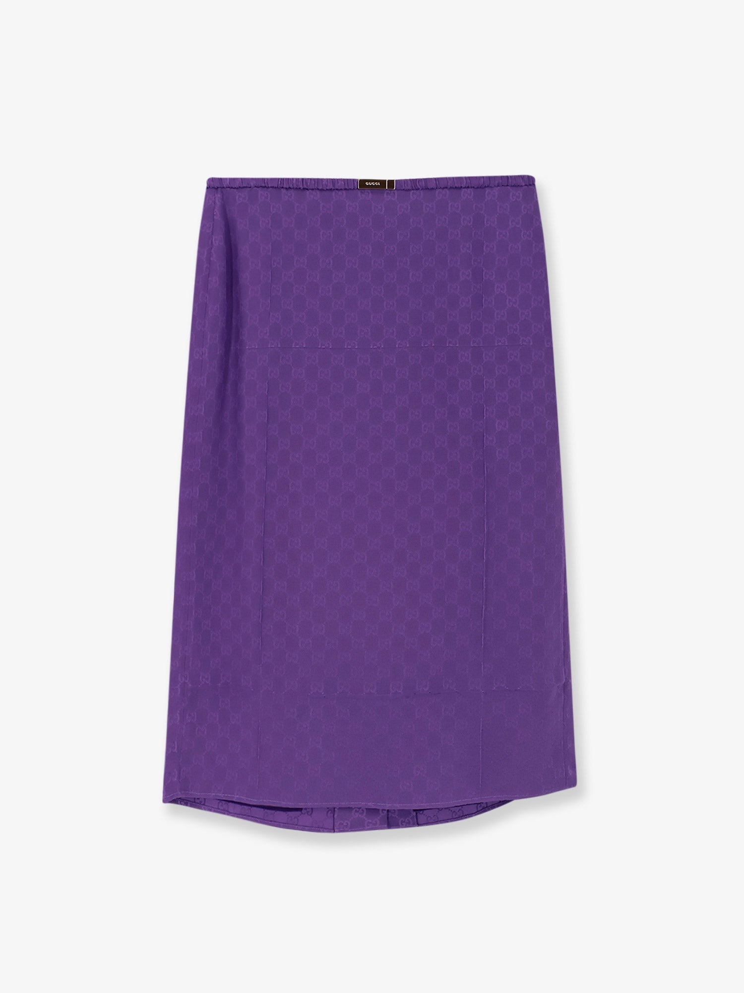 Gucci GG silk skirt