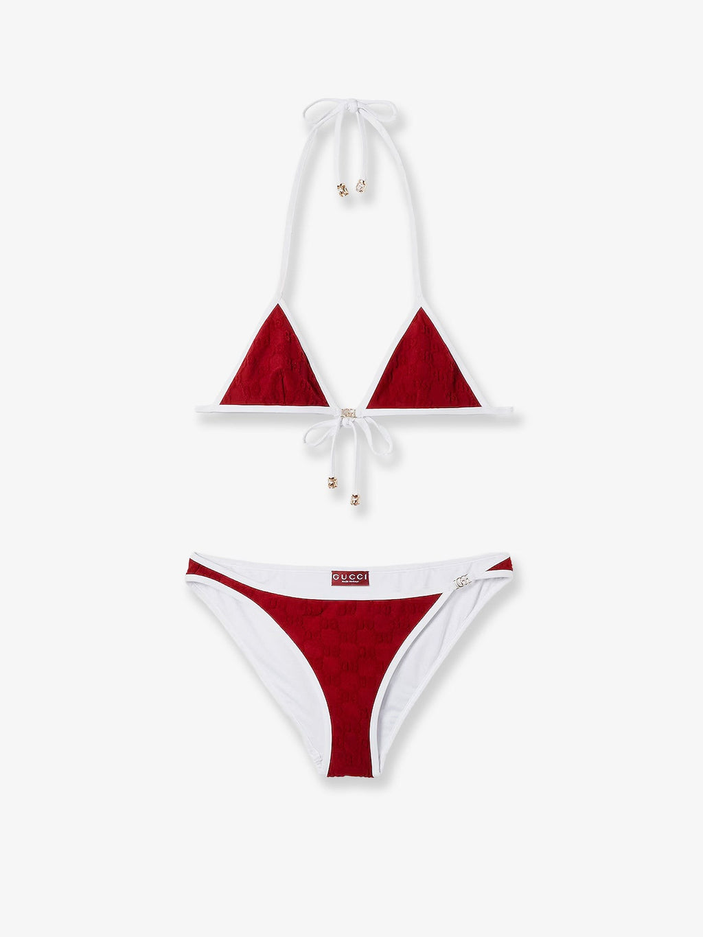 Gucci GG terry-cloth bikini