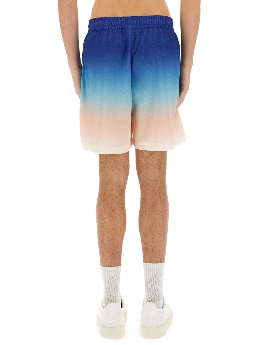CASABLANCA "GRADIENT" FOOTBALL SHORTS