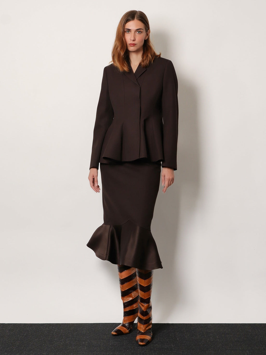 Fendi Grain De Poudre wool blazer