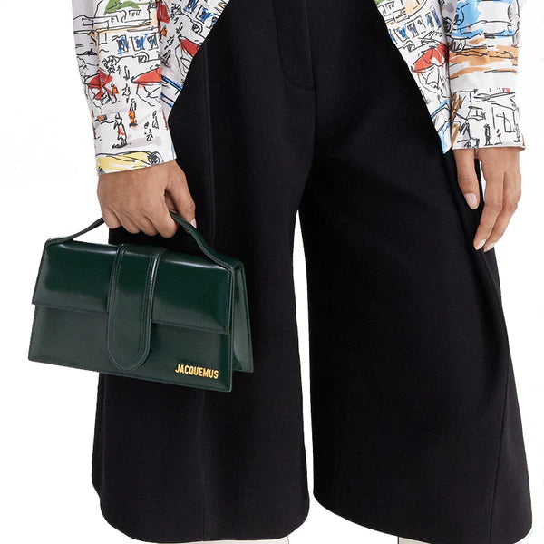 Jacquemus Le Grand Bambino Green Handbag