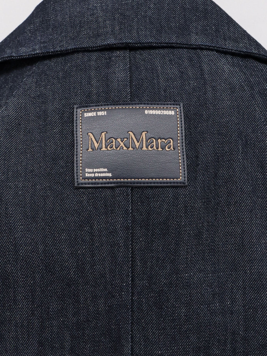 'S MAX MARA Greta midi denim dress