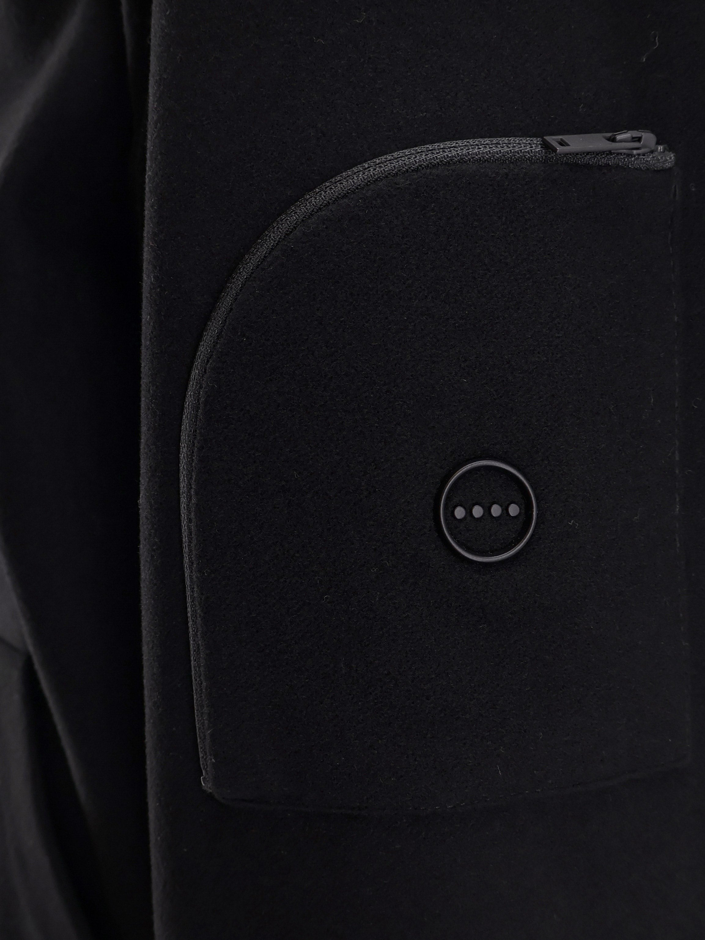 Hevo Grottaverde virgin wool blend coat