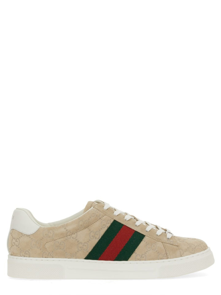 Gucci GUCCI ACE SNEAKER WITH WEB DETAIL