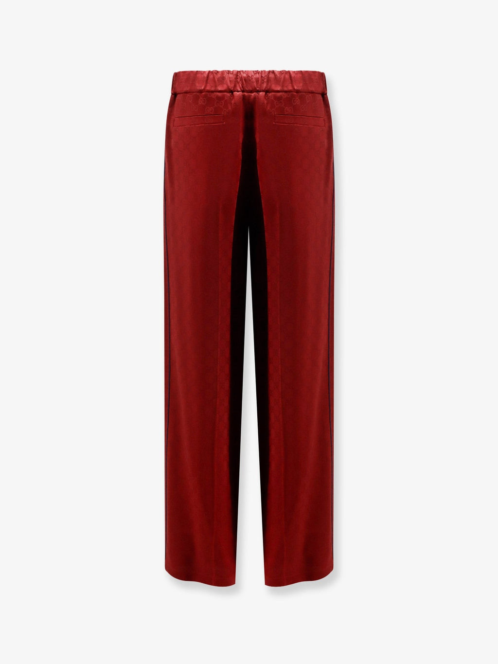 Gucci Gucci Rosso Ancora viscose blend trousers