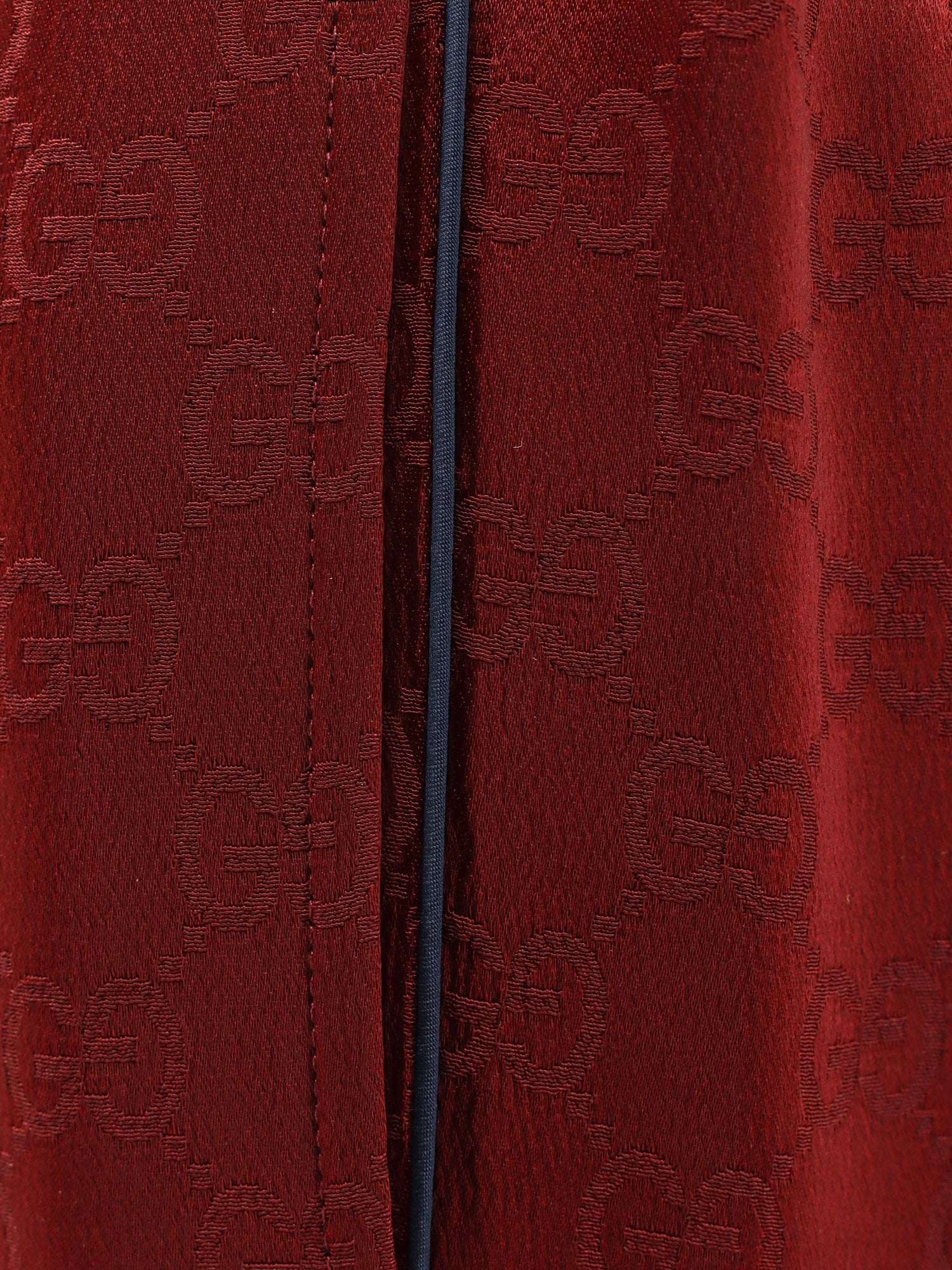 Gucci Gucci Rosso Ancora viscose blend trousers