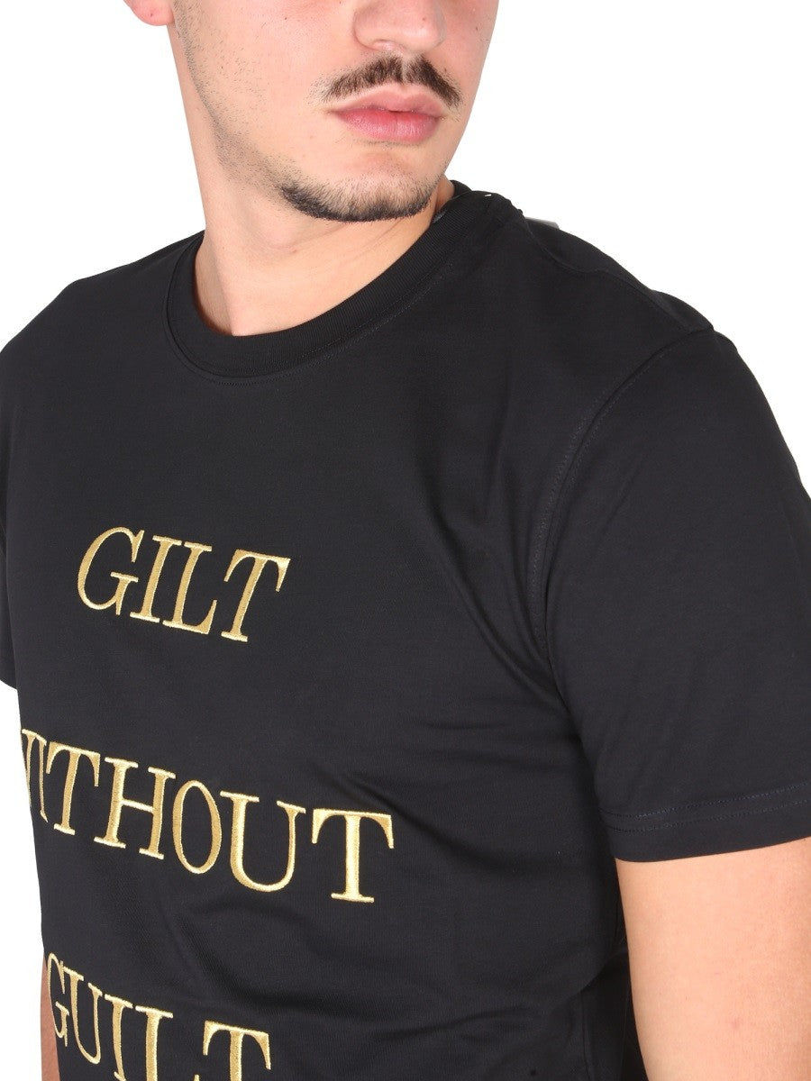 Moschino "GUILT WITHOUT GUILT" T-SHIRT