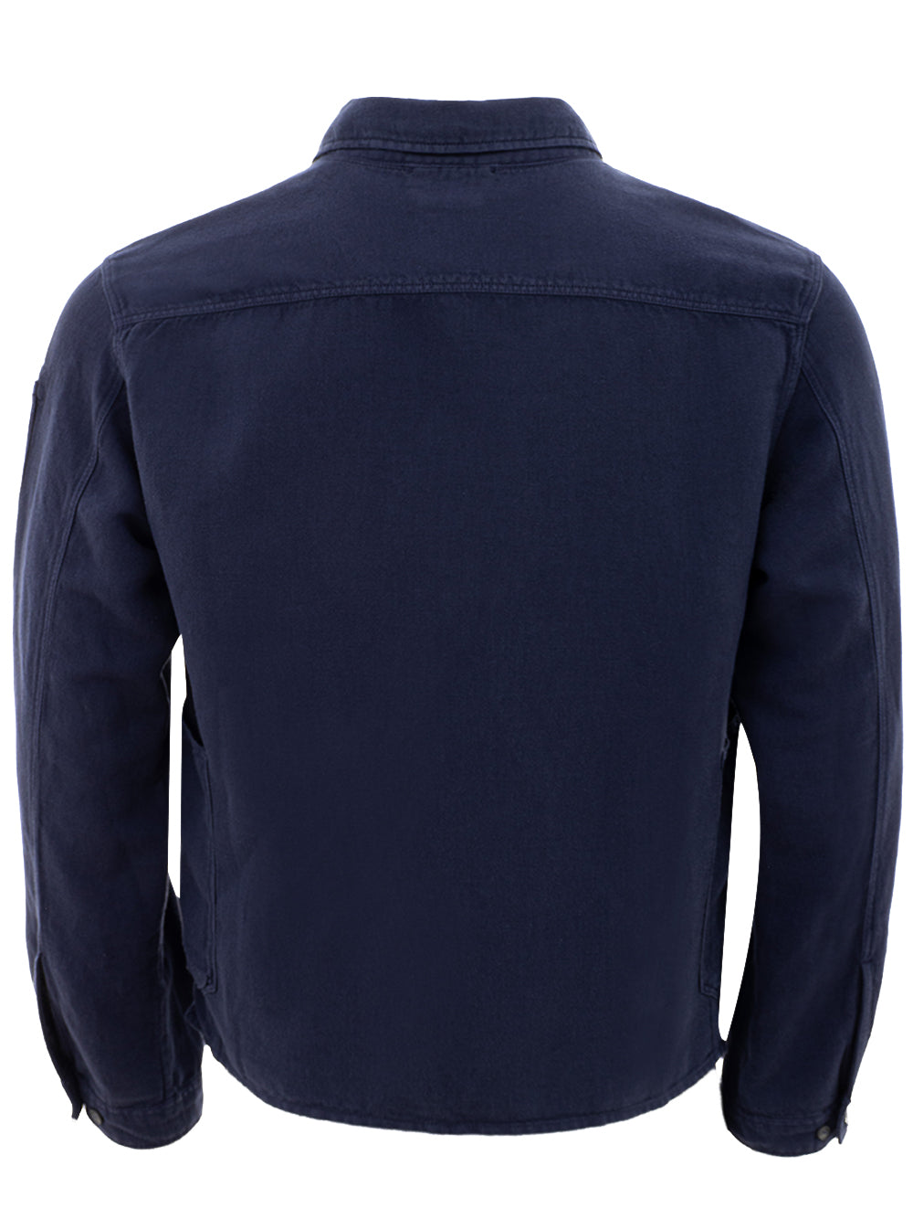 C.P. Company Linen Blend Shirt with Pockets