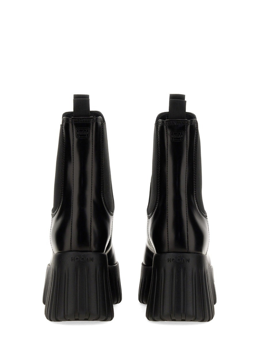 h-stripe-chelsea-boot