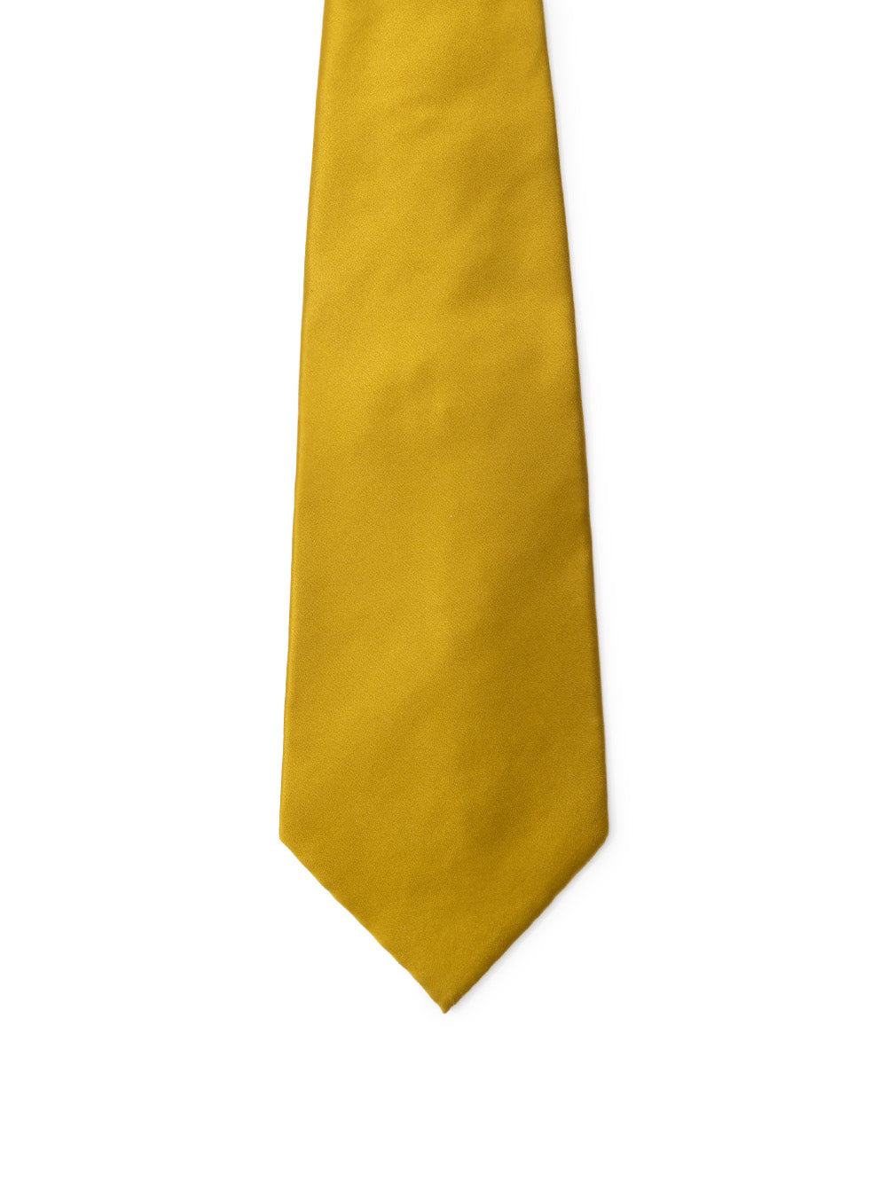 Dolce & Gabbana Mustard Silk Tie