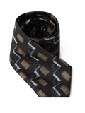 Black silk tie by Giorgio Armani