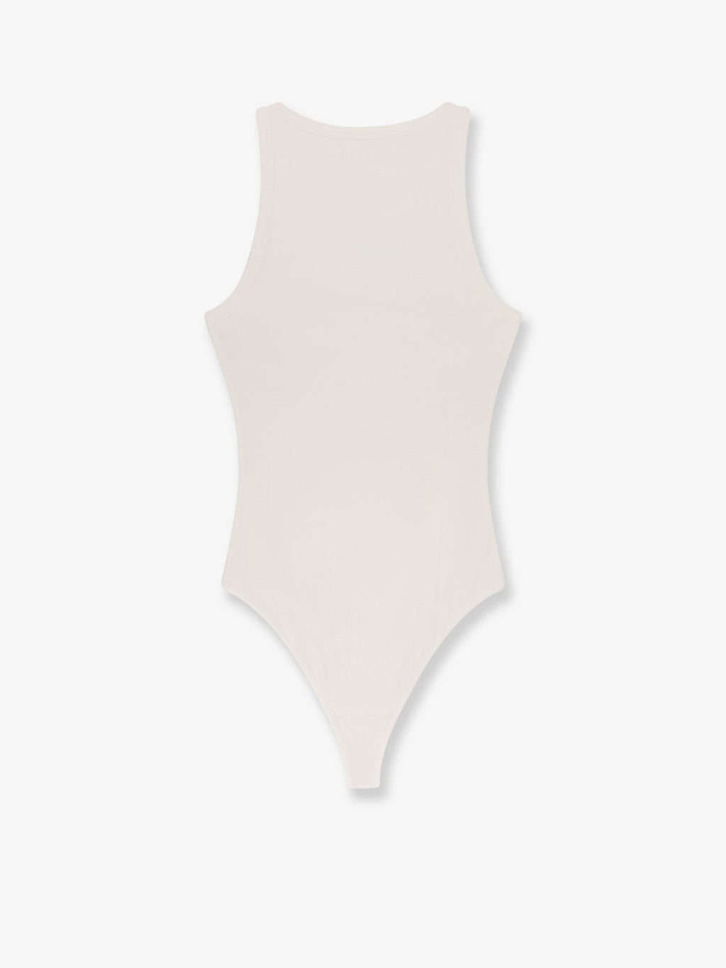 ALAIA Halter cotton and viscose bodysuit