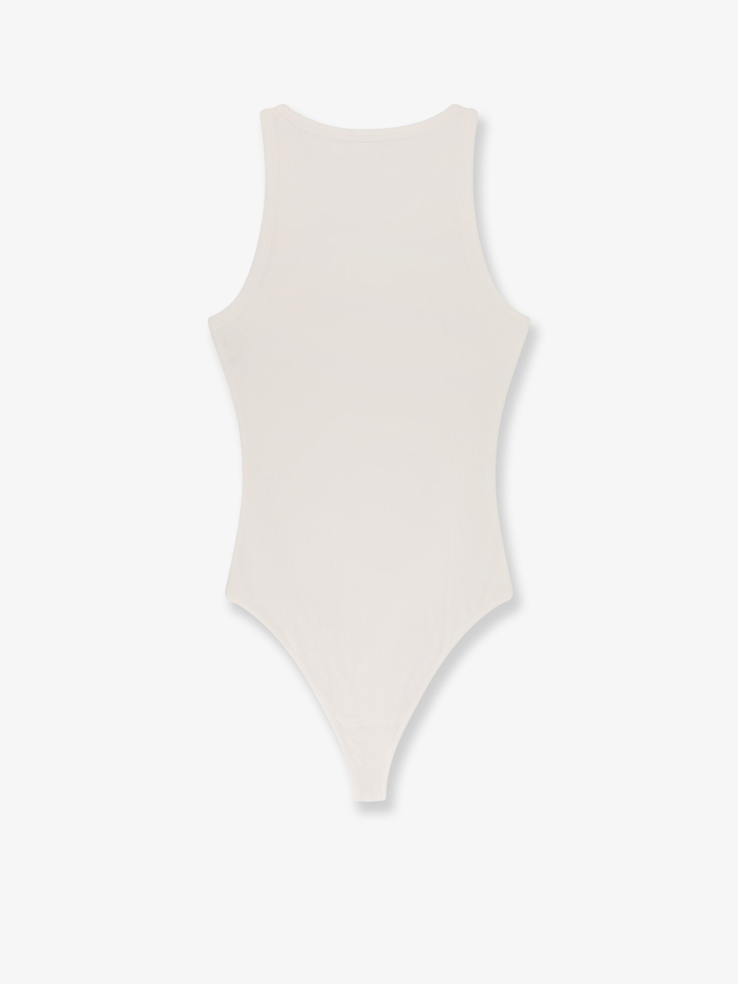ALAIA Halter cotton and viscose bodysuit