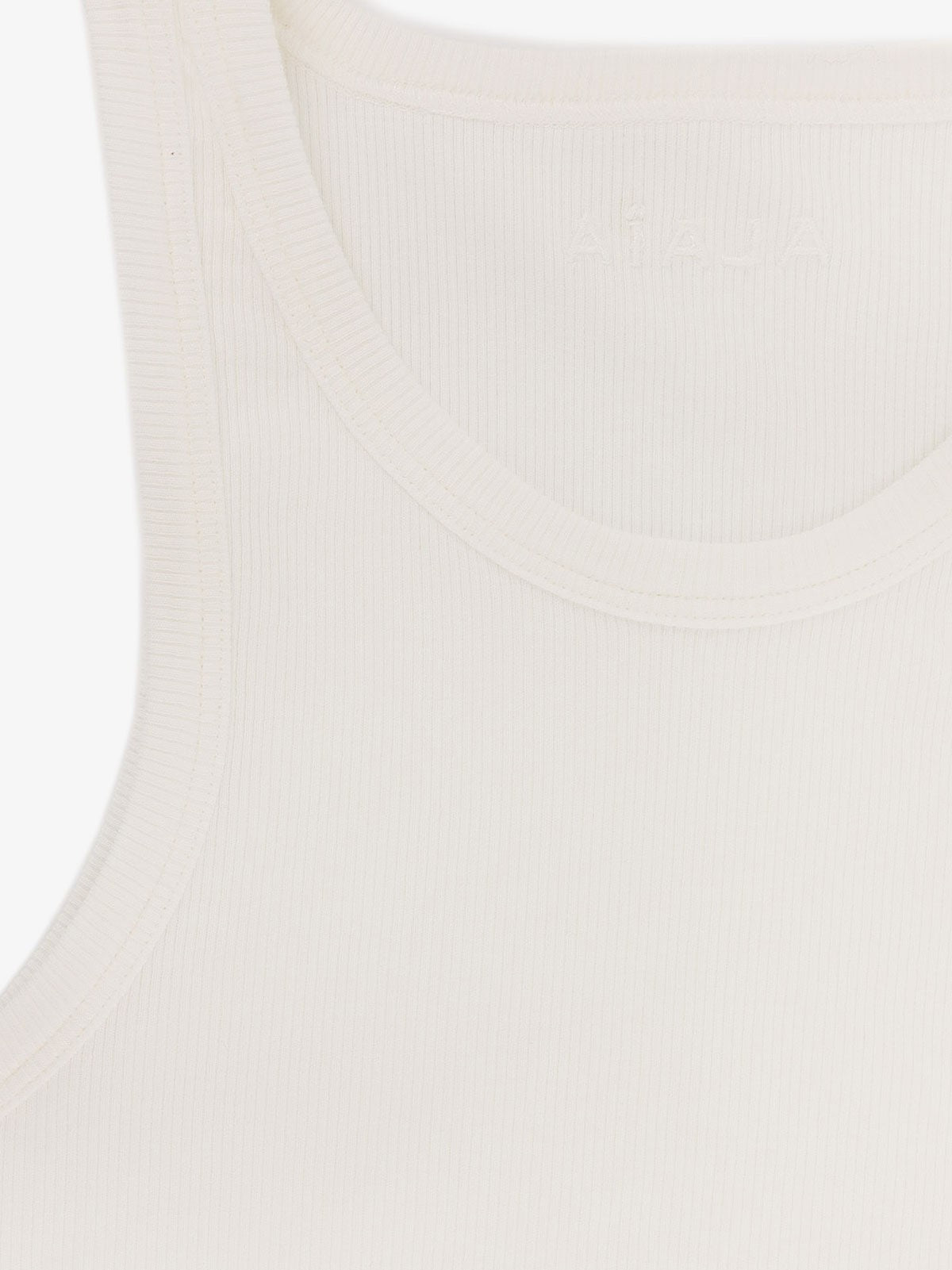 ALAIA Halter cotton and viscose bodysuit