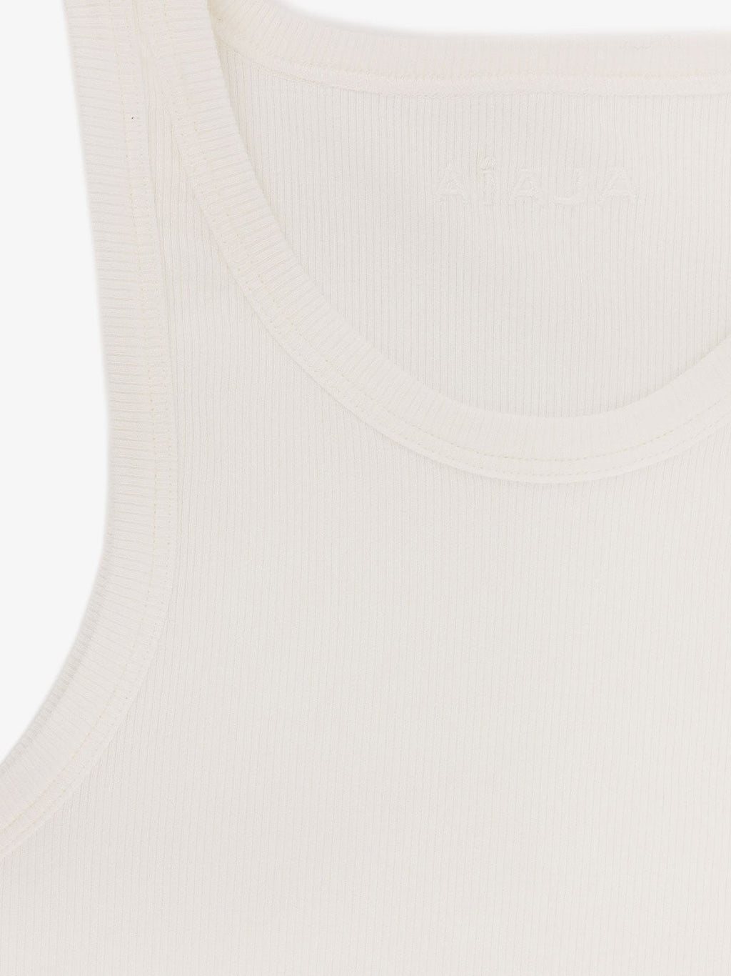 ALAIA Halter cotton and viscose bodysuit