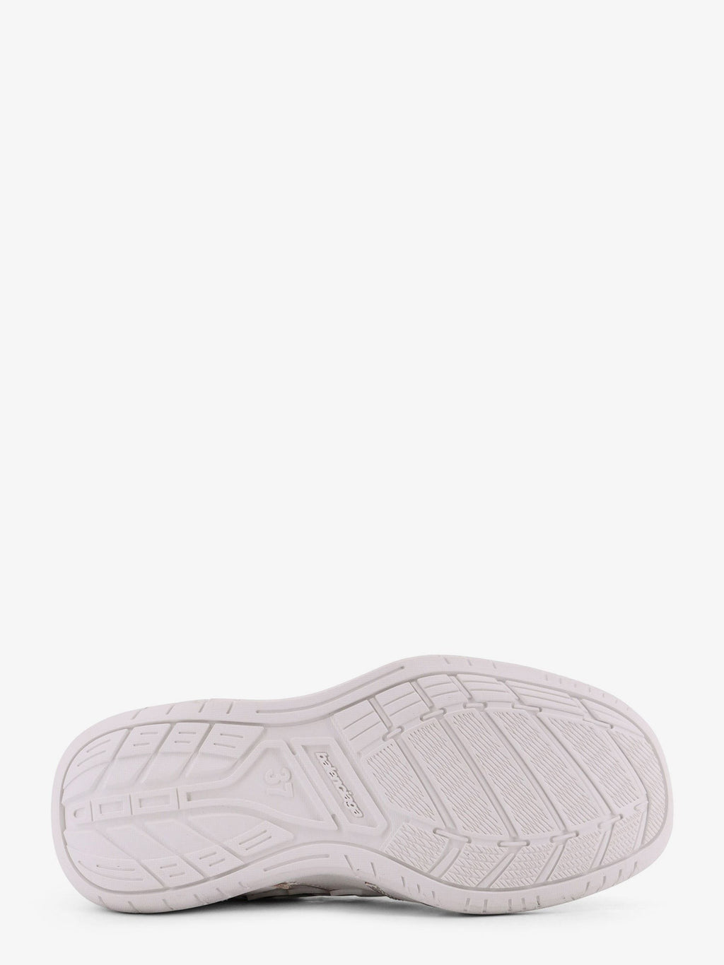 Balenciaga Hamptons Worn-Out leather low-top sneakers