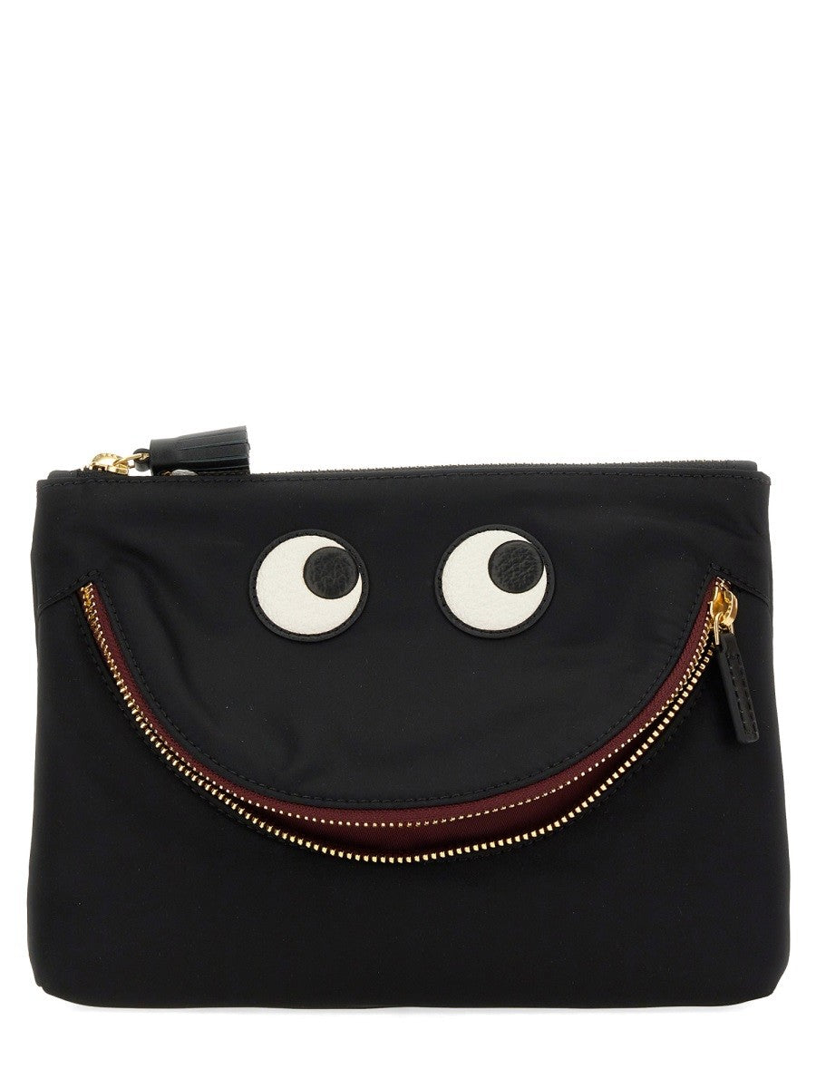 ANYA HINDMARCH "HAPPY EYES" POUCH