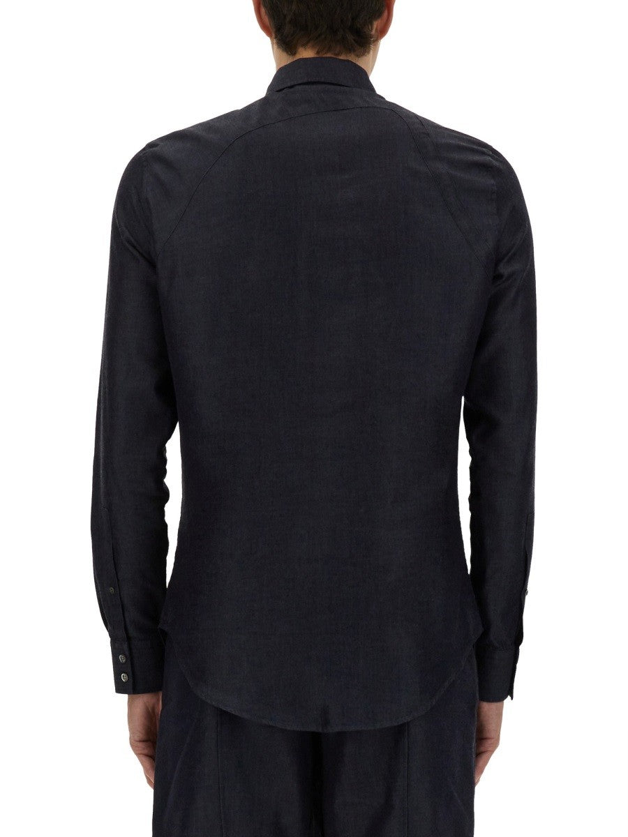 Alexander Mcqueen HARNESS SHIRT WITH T BUCKLE