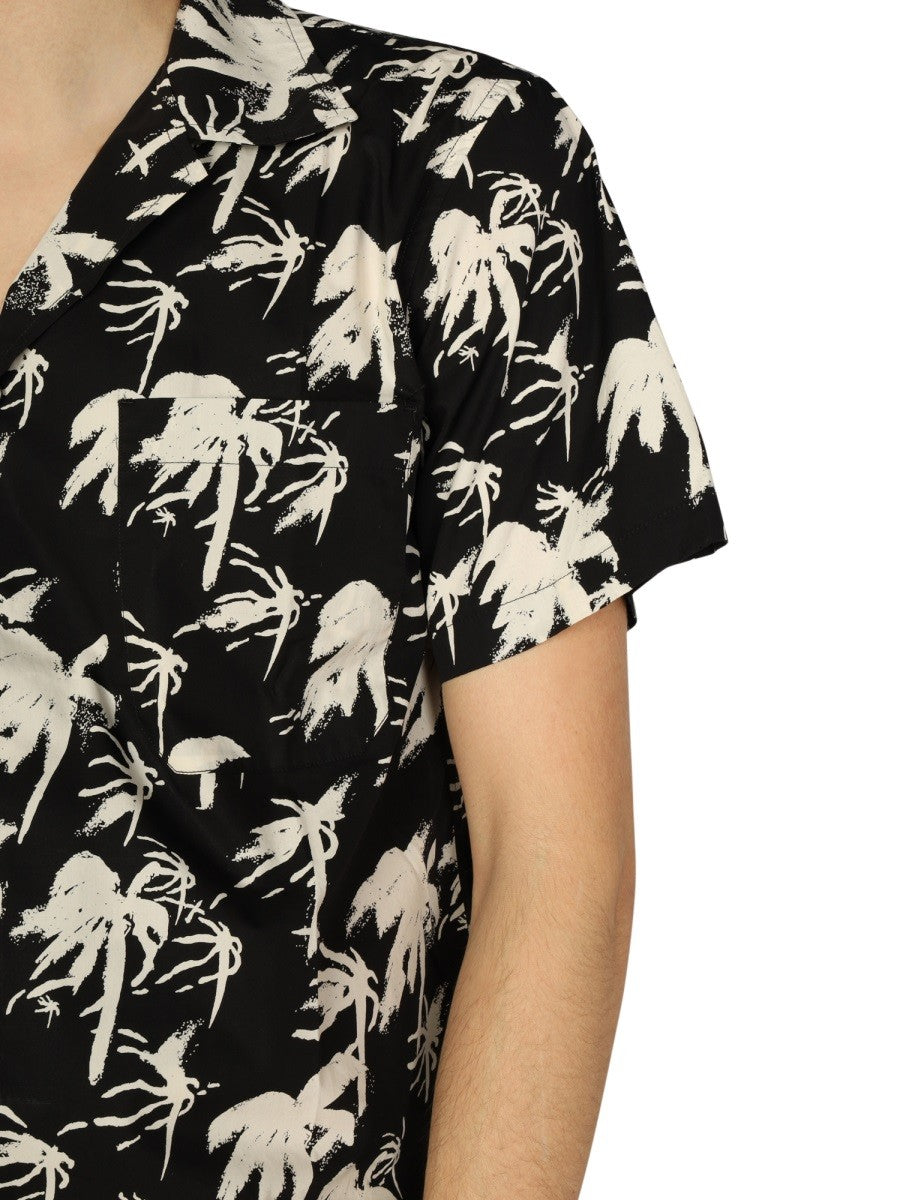 DEPARTMENT FIVE HAWAIIAN LOGO PRINT SHIRT