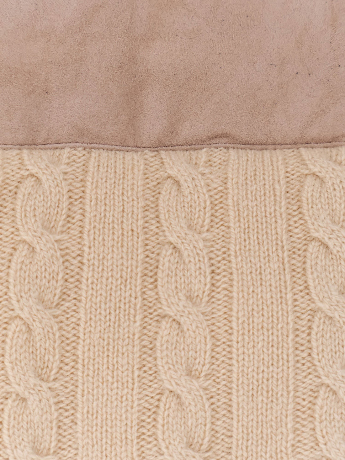 Boss Heat virgin wool and cashmere jacket with suede inserts