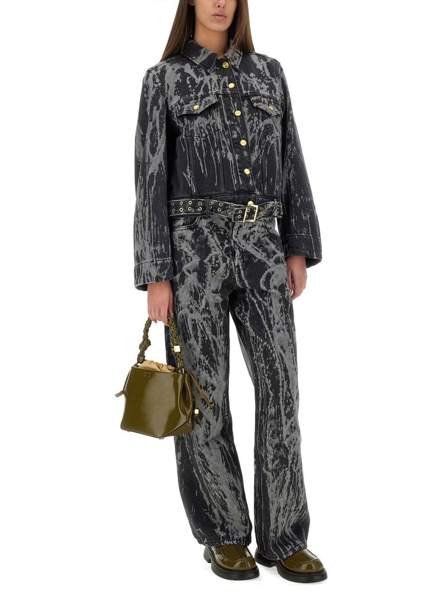 GANNI HEAVY DENIM JACKET