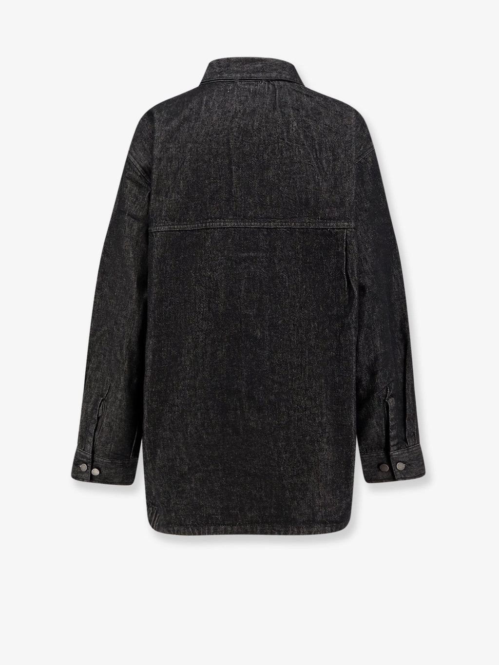 ENTIRE STUDIOS Herculean black denim shirt/jacket