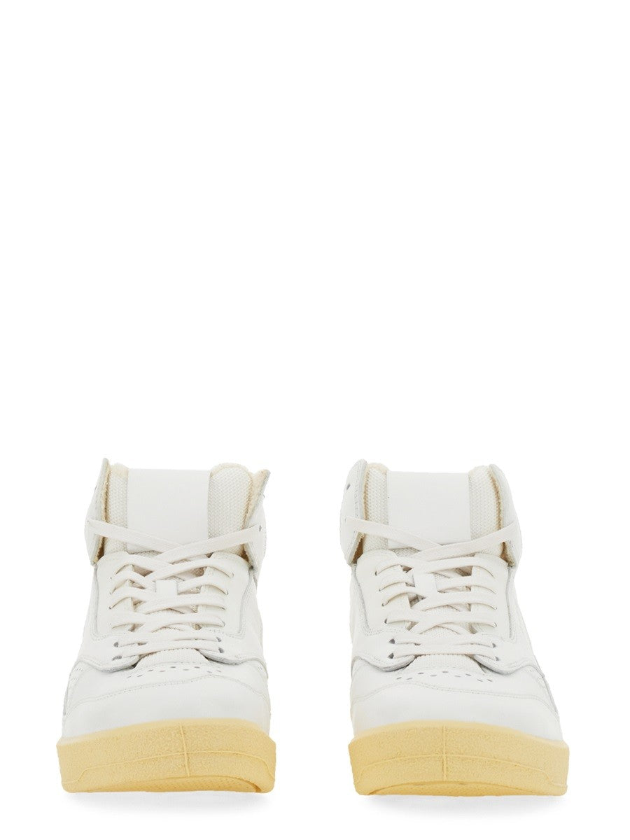 JIL SANDER HIGH SNEAKERS.