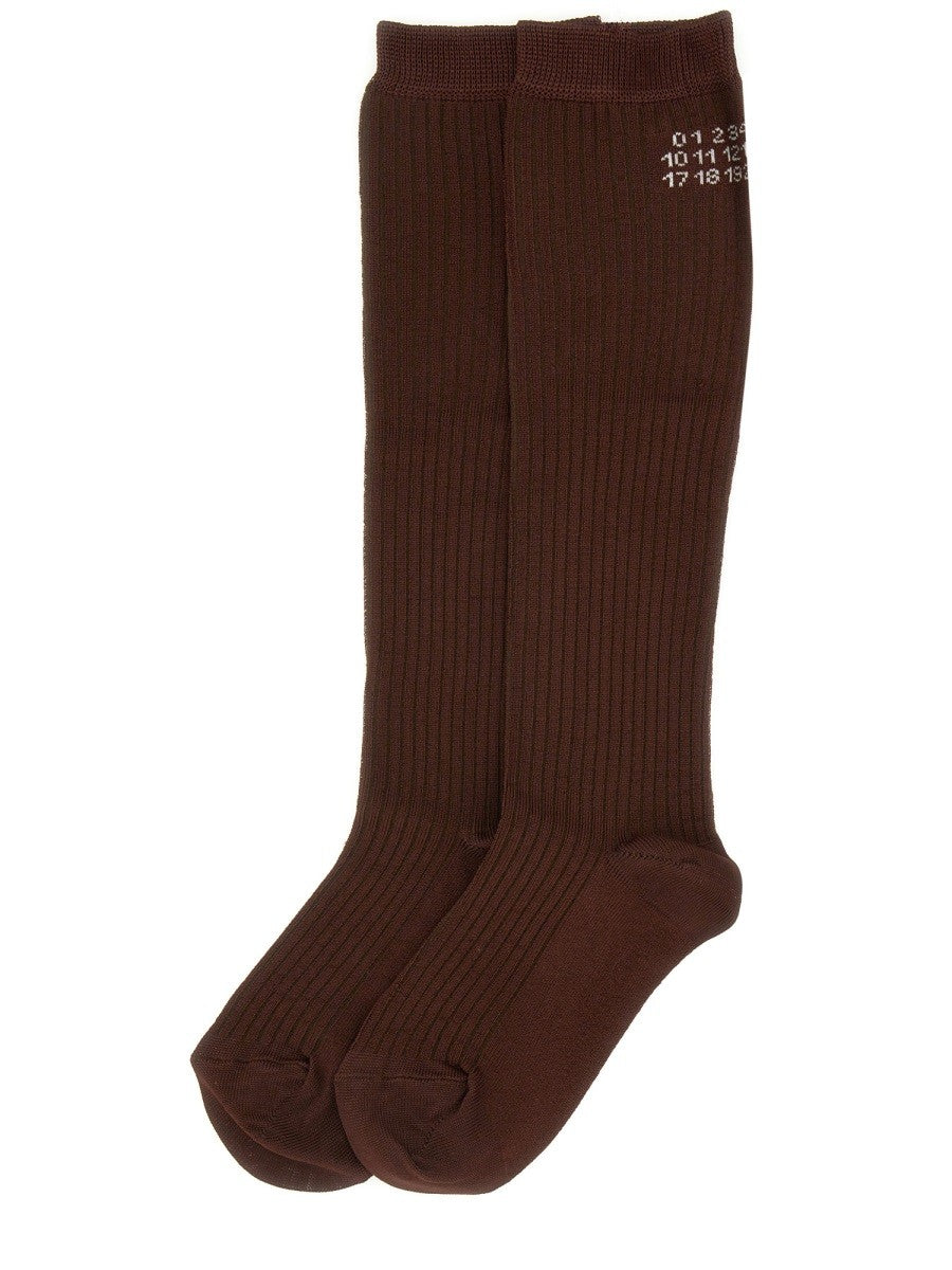 MM6 MAISON MARGIELA HIGH SOCKS.