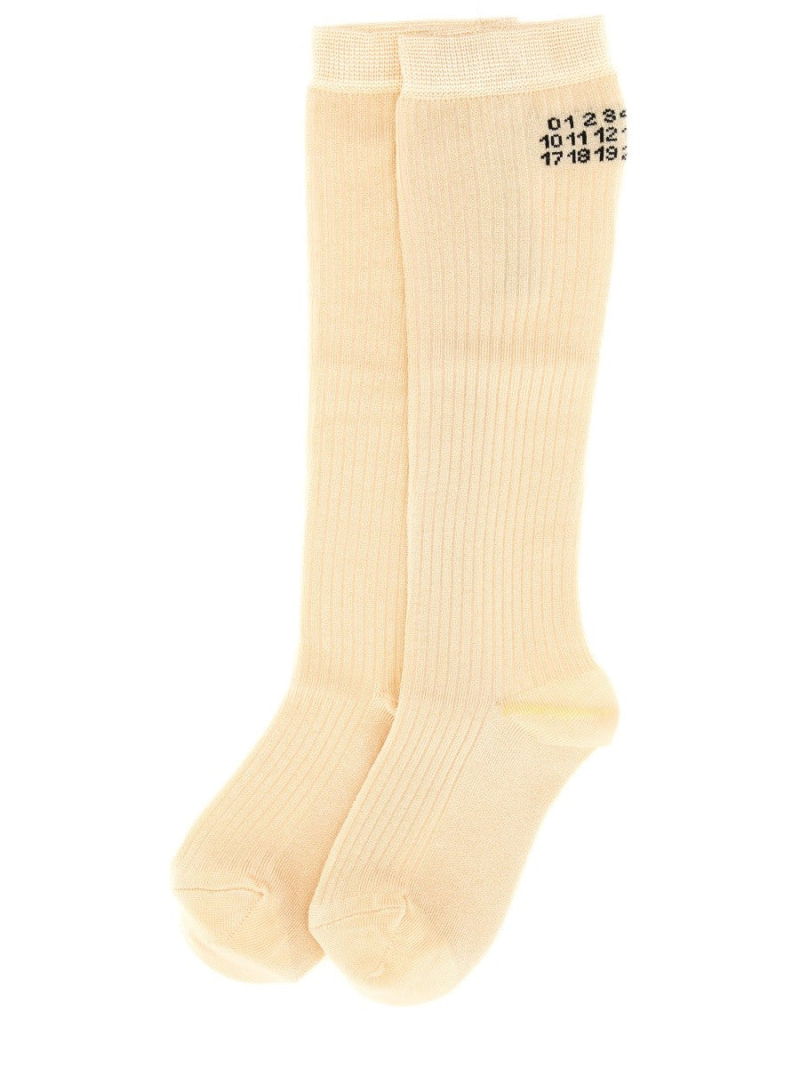 MM6 MAISON MARGIELA HIGH SOCKS.