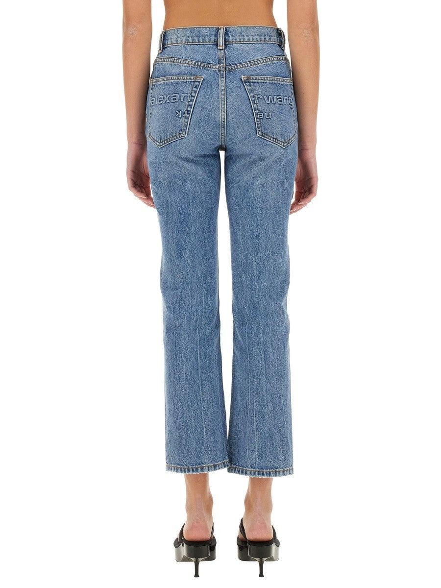 ALEXANDERWANG.T HIGH WAIST JEANS