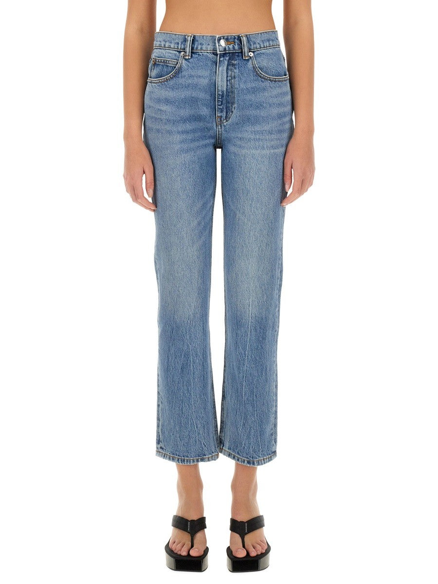 ALEXANDERWANG.T HIGH WAIST JEANS