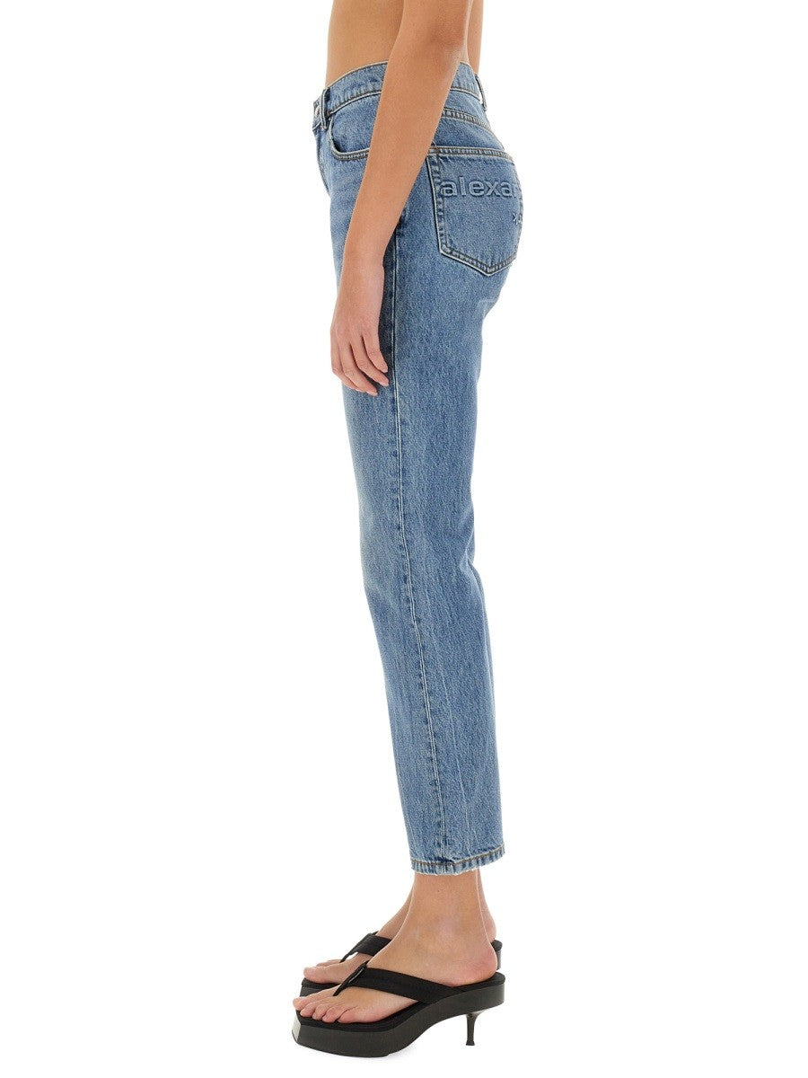 ALEXANDERWANG.T HIGH WAIST JEANS