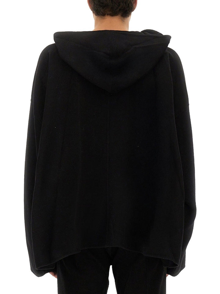 RICK OWENS HOODED CAFTAN