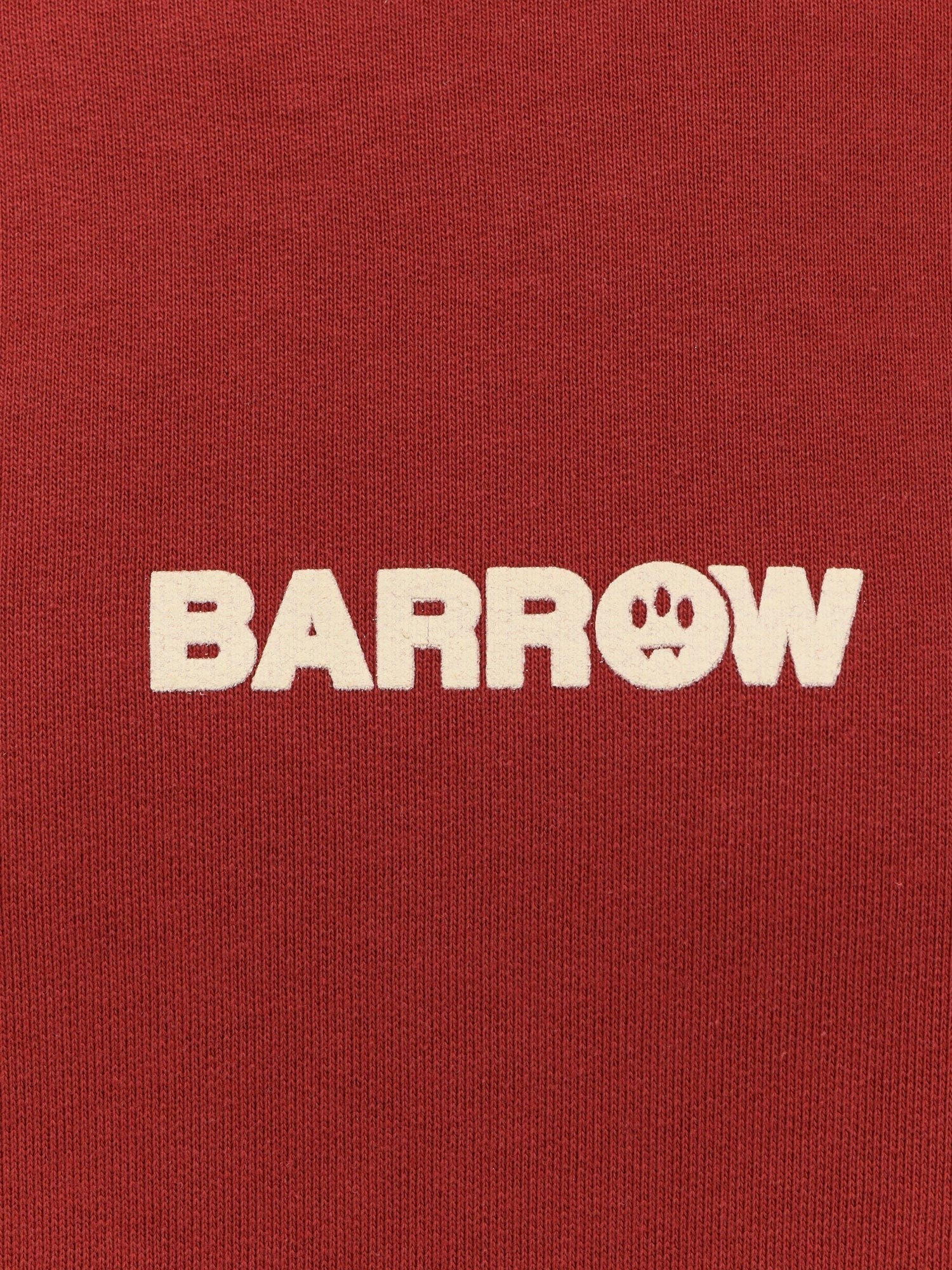 Barrow Hooded cotton sweatshirt