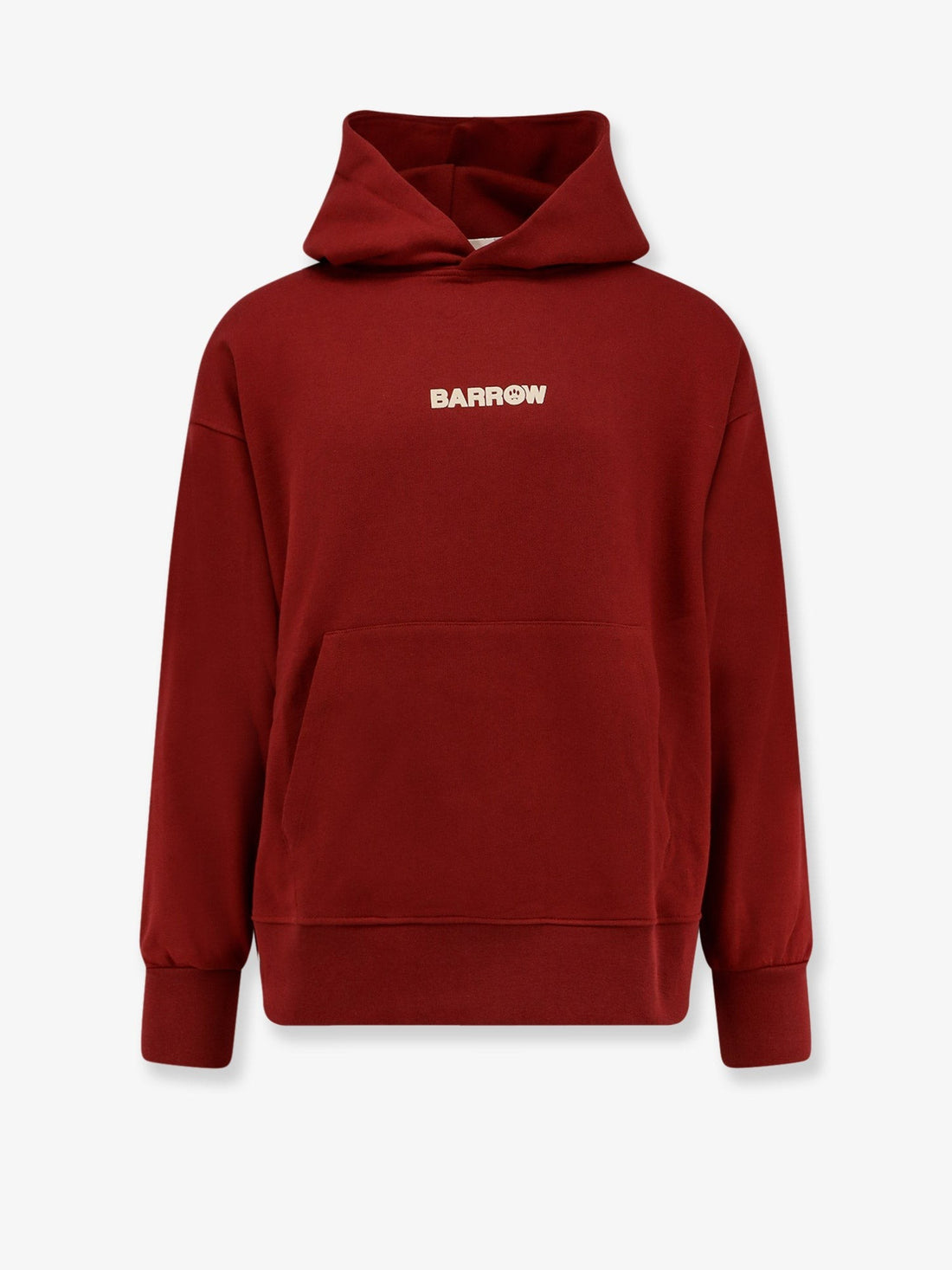 Barrow Hooded cotton sweatshirt