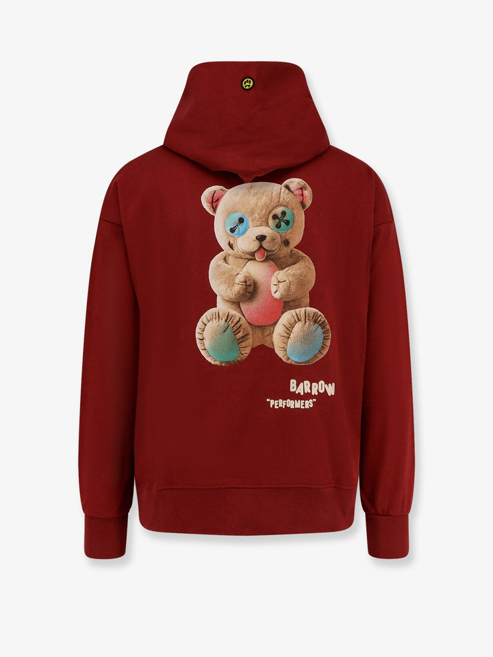 Barrow Hooded cotton sweatshirt