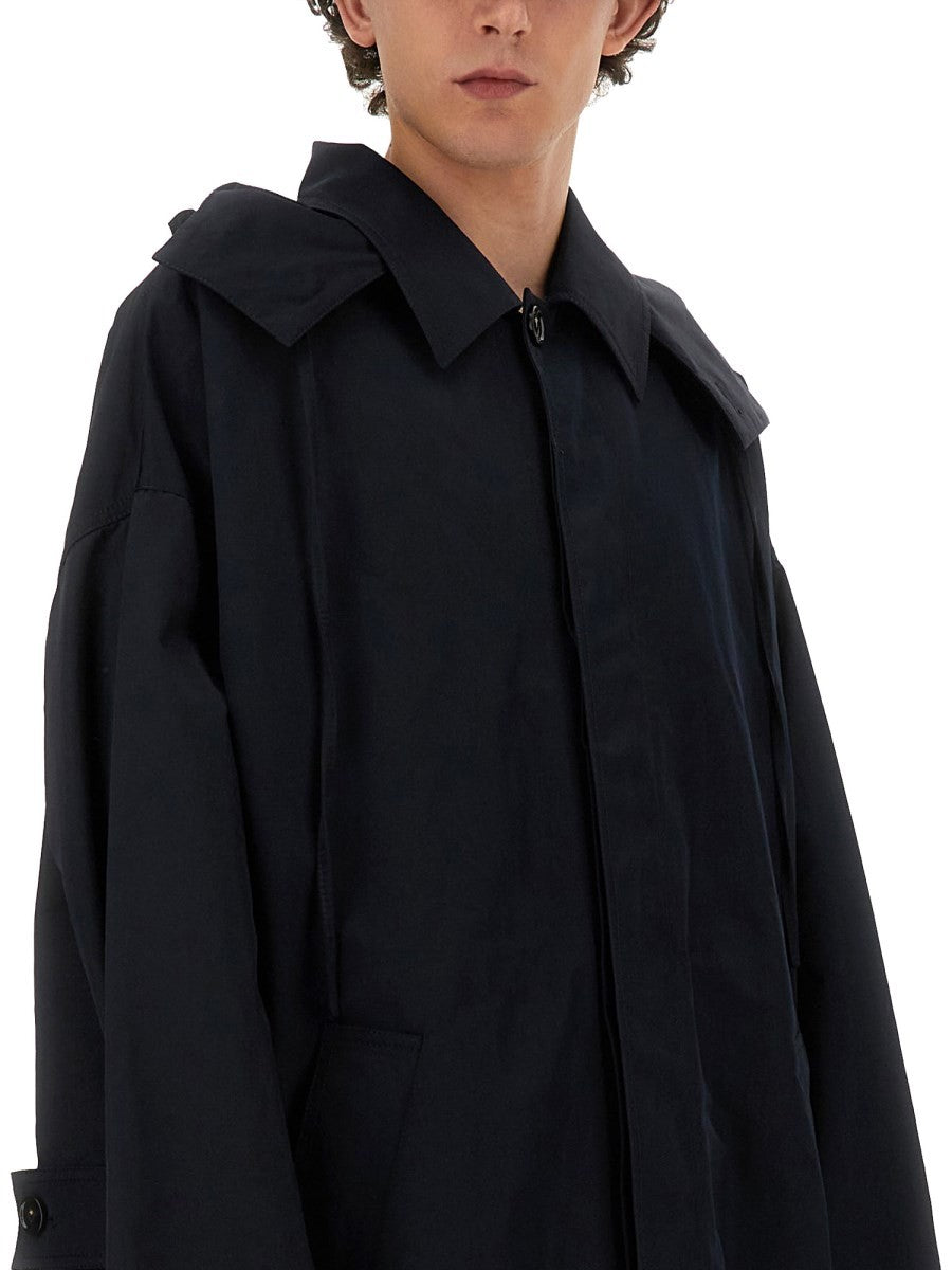 Bottega Veneta HOODED TRENCH COAT